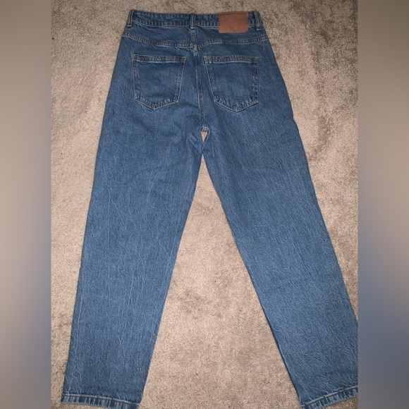 Zara High Waist Straight Leg Jeans - Picture 5 of 5